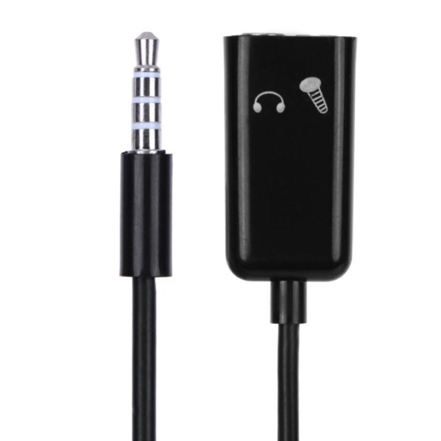SALE MM-03 แจ๊คแปลง 3.5 มม. 4 ขีด แปลง ต่อไมค์ และหูฟัง ADAPTER #คำค้นหาเพิ่มเติม คีย์บอร์ดเกมมิ่ง Keybord EGA RGB USB เข้าสายตัวเมีย DisplayPort