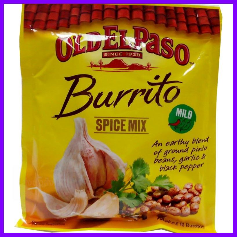 ด่วน ของมีจำนวนจำกัด Old El Paso Burrito Seasoning Mix 50g ใครยังไม่ลอง ถือว่าพลาดมาก !!