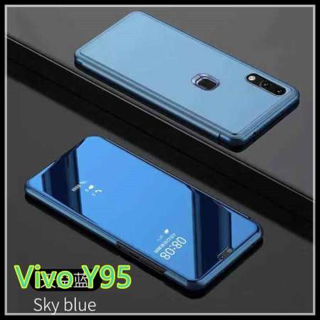  พร้อมส่งทันที เคสเปิดปิดเงา Vivo Y95 เคสฝาเปิดปิดเงา สมาร์ทเคส เคสวีโว่ y95  เคสมือถือ เคสโทรศัพท์ เคสรุ่นใหม่ เคสกระเป๋า เคสเงา