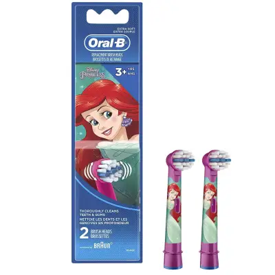 Oral-B Stages power kid brush heads-Disney princess (2-pack)