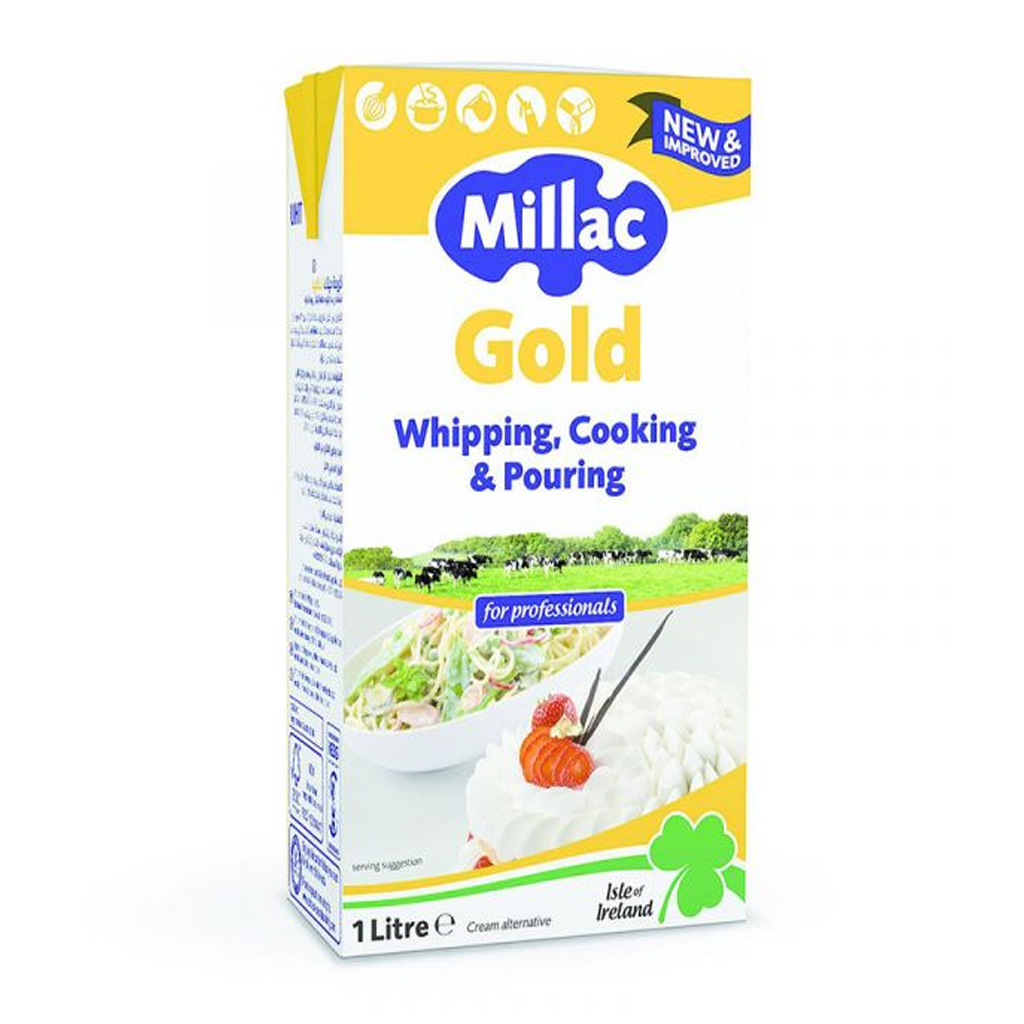 Millac Gold Whipping Cream วิปปิ้งครีมมิแลคโกลด์ ขนาด 1L. Lazada.co.th