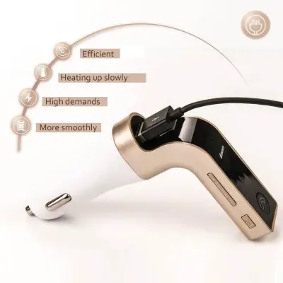 【JADEN LIFE】CAR G7 อุปกรณ์รับสัญญาณบลูทูธในรถยนต์ Bluetooth FM Transmitter MP3 Music Player SD USB Charger for Smart Phone & Tablet