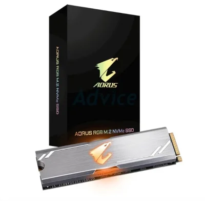 256 GB SSD M.2 PCIe GIGABYTE AORUS RGB (ASM2NE2256GTTDR) NVMe