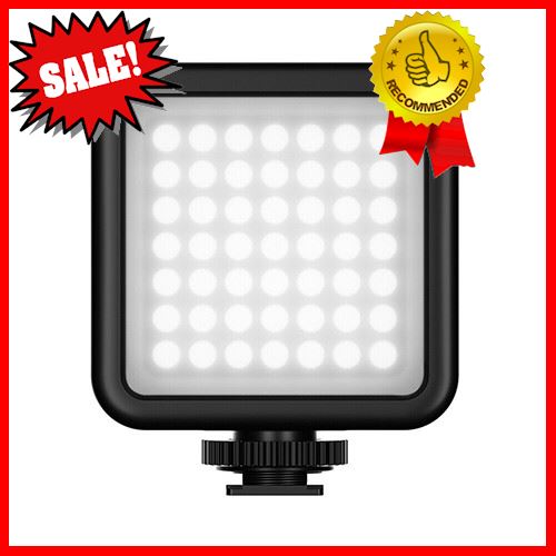 ร้านแนะนำVIJIM V-Light Mini Video LED Fill Light Dimmable Cold Warm Built-in Battery ราคาถูกที่สุด