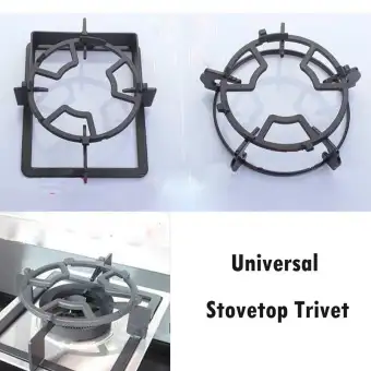 Universal Cast Iron Wok Pan Support Rack Stand For Burner Gas