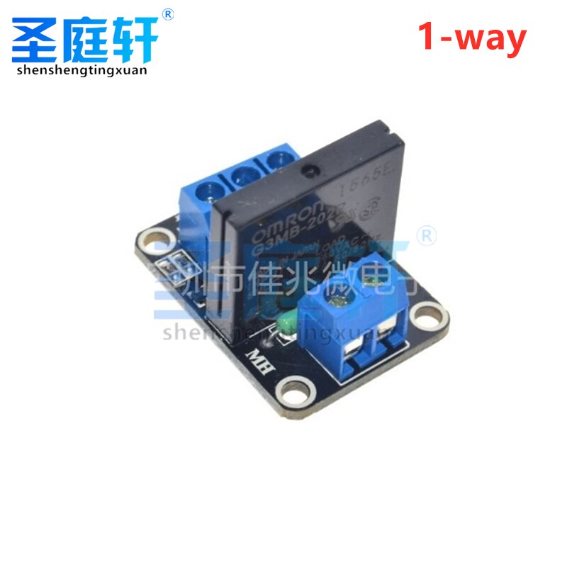Low-Level Solid State Relay Module,5V/12V/24V 1/2/4/8 Way,SSR G3MB-202P Output,240V,2A,With Resistance Fuse For Arduino1/2/4/8 Electrical Circuitry Parts00