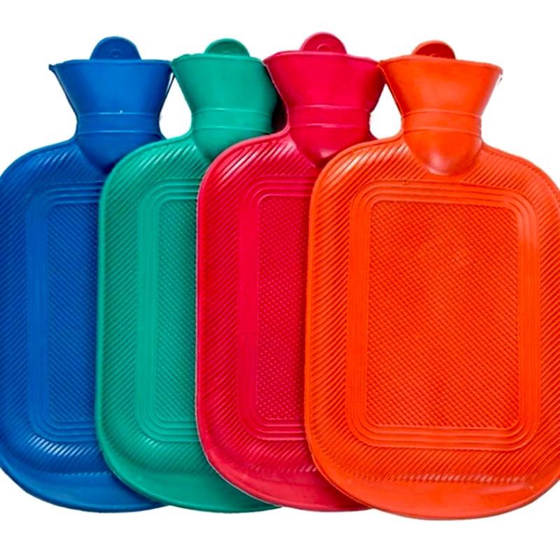 คุ้มมาก ราคาถูก กระเป๋าน้ำร้อน กระเป๋าใส่น้ำร้อน ถุงน้ำร้อน ใบเล็กกะทัดรัด Water Bag PVC 21x12cm Rubber Heat Water Bag ถุงร้อน