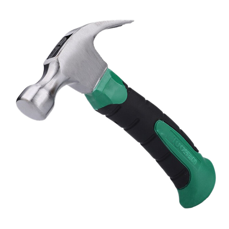 Tuosen Household 0.25Kg Multi-Function Hardware Hammer Steel Plastic Small Hammer Slip Mini Claw Hammer Hammer
