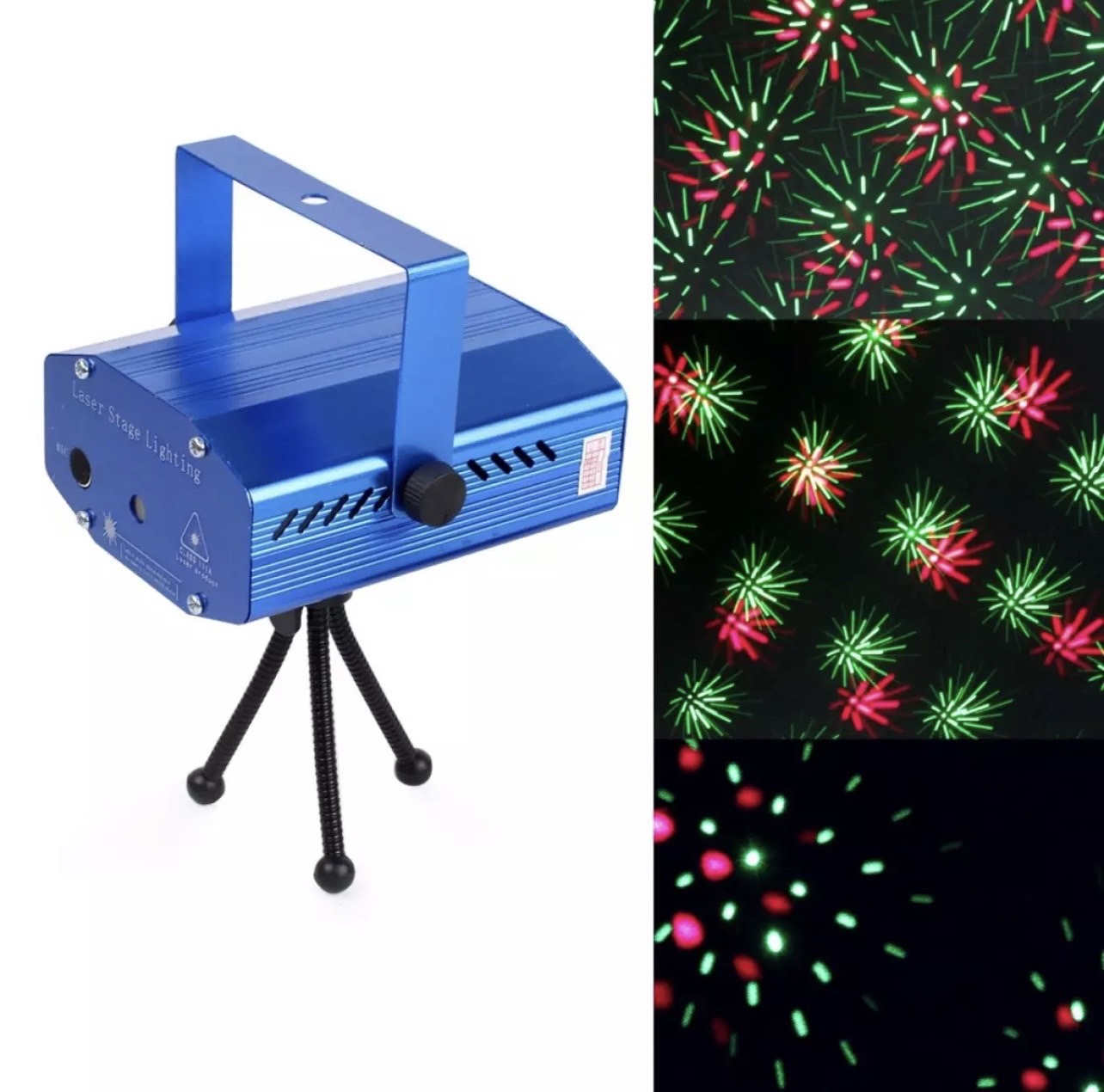 GTEE88ส่งด่วน Mini Laser Stage lighting ไฟเลเซอร์ ไฟปาร์ตี้ ไฟดิสโก้ ไฟ