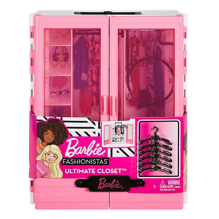 ของเล่น ตู้เสื้อผ้า ตุ๊กตา บาร์บี้ ของแท้ 30exp Barbie Fashionistas Ultimate Closet Accessory