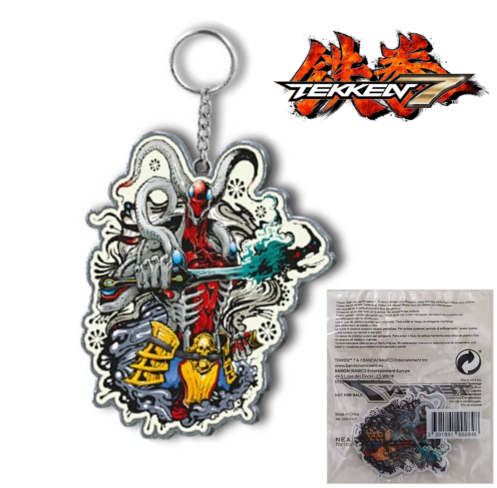 พวงกุญแจ Tekken 7 Stuff Yoshimitsu Keychain limited ของสะสม