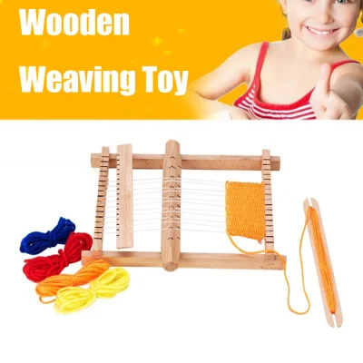 UDIEOA Durable Easy Operate Wool Craft For Children Kids Girl Household Handcraft Knitted Toy Weaving Loom Knitting Machine