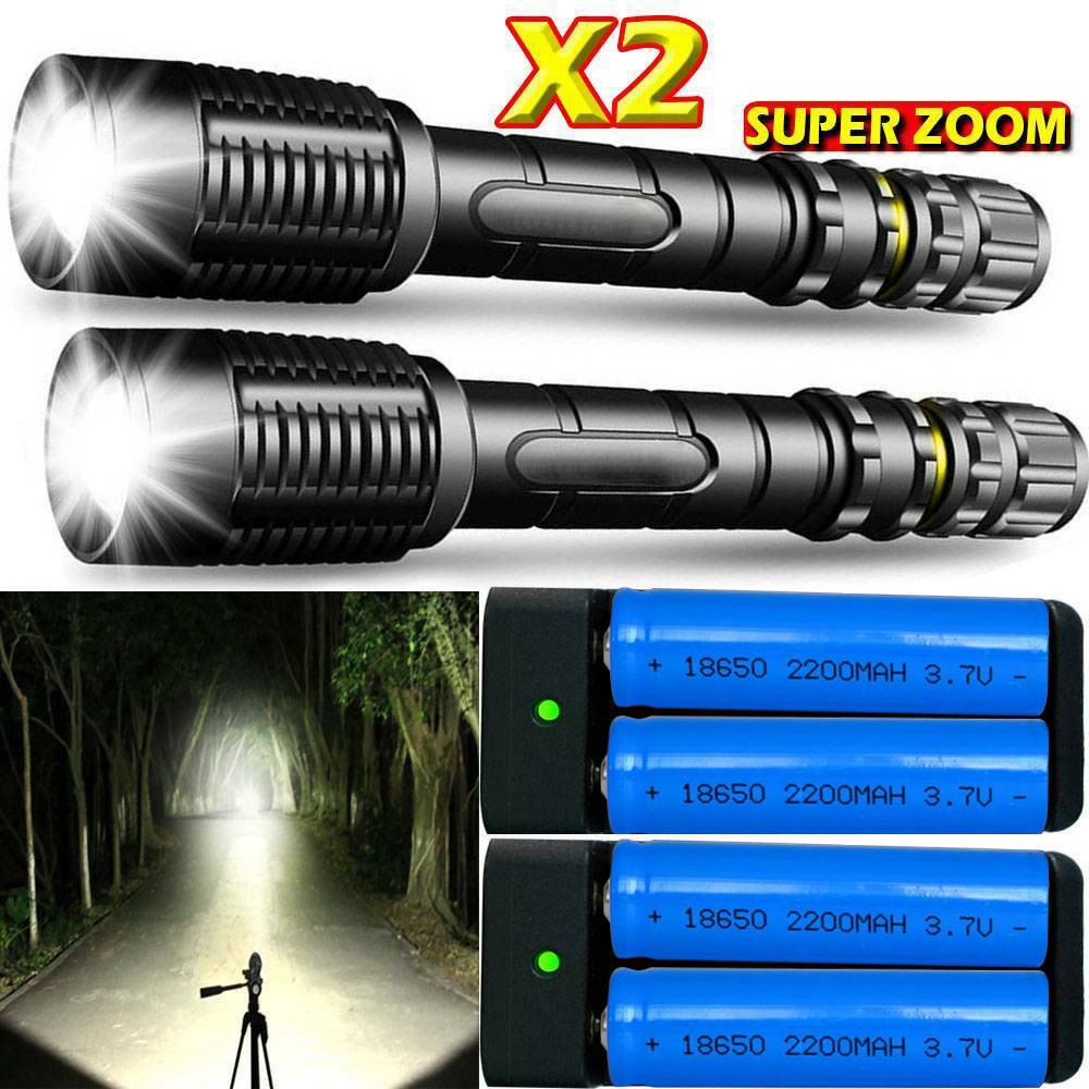 (Promotion+++) ไฟฉายขนาด 350000LM ไฟฉายแรงสูง ไฟฉายซูม Tactical T6 LED Torch Headlamp Camping Flashlight ราคาถูก ไฟฉาย ดํา น้ํา ไฟฉาย ดํา น้ํา ลึก ไฟฉาย ดํา น้ํา ยิง ปลา ไฟฉายดำใต้น้ำ