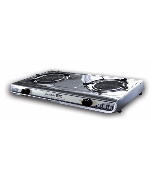 CAMAR-TEC เตาแก๊สตั้งโต๊ะ 2 หัว J101 CAMAR-TEC เตาแก๊สตั้งโต๊ะ 2 หัว J101