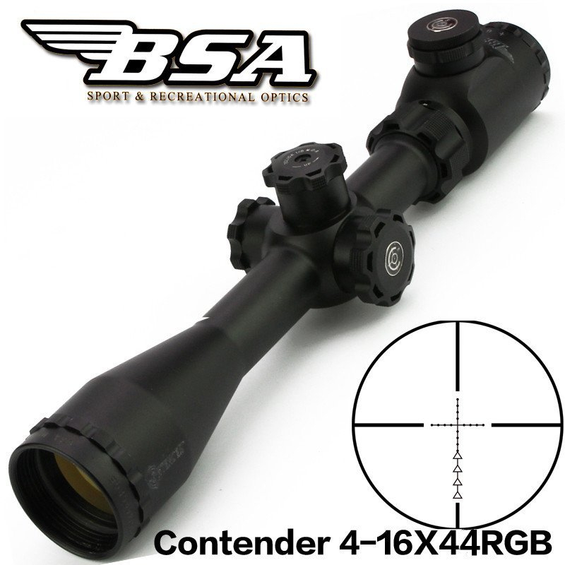 กล้องติดปืน กล้องติดปืนลม กล้องติดปืนยาวBSA contender รุ่น416x44 aoe