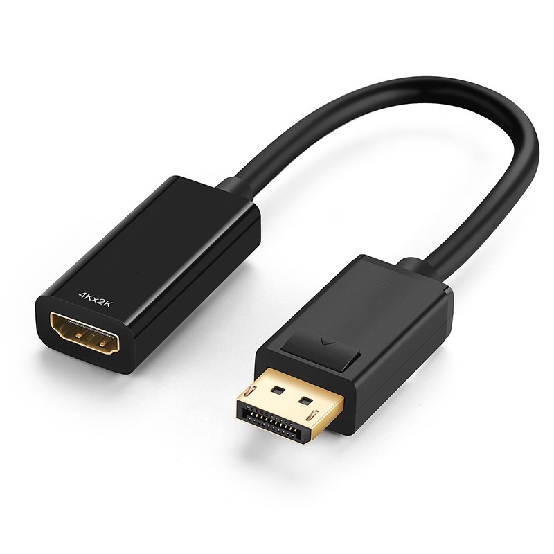 Display Port DP Male to HDMI Female 4K*2K Adapter Cable for DELL , HP , AMD Lazada.co.th