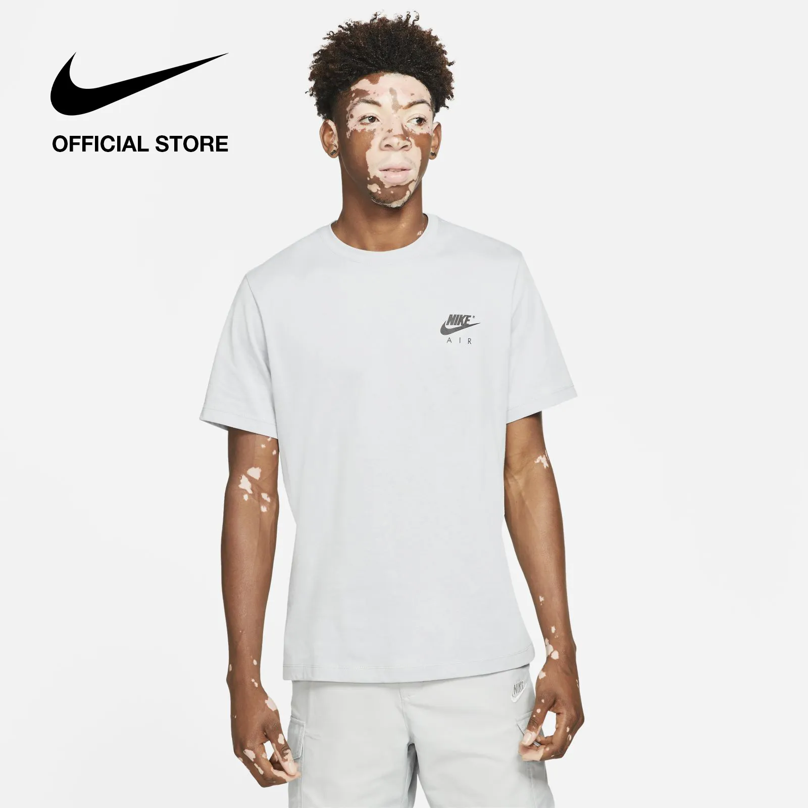 Nike Men's Sportswear T-Shirt - Grey ไนกี้ เสื้อยืดผู้ชาย - สีเทา