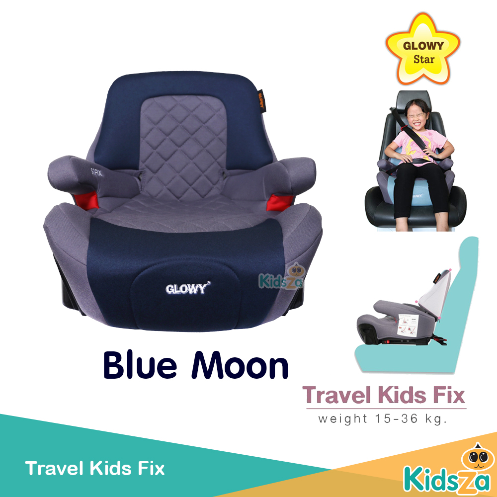 Glowy Star คาร์ซีท บูสเตอร์ 2in1 รุ่น Travel Kids Fix [สำหรับเด็ก 4 – 12 ขวบ]