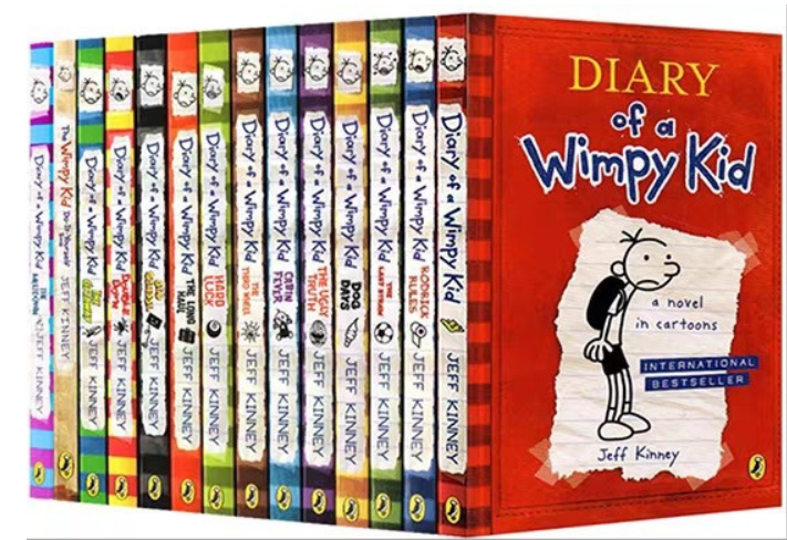 Books 1-10 Diary of a Wimpy Kid Box of Books 