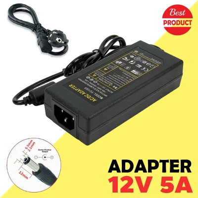 Adapter 12v 5a 12 volt adapter 5 amp