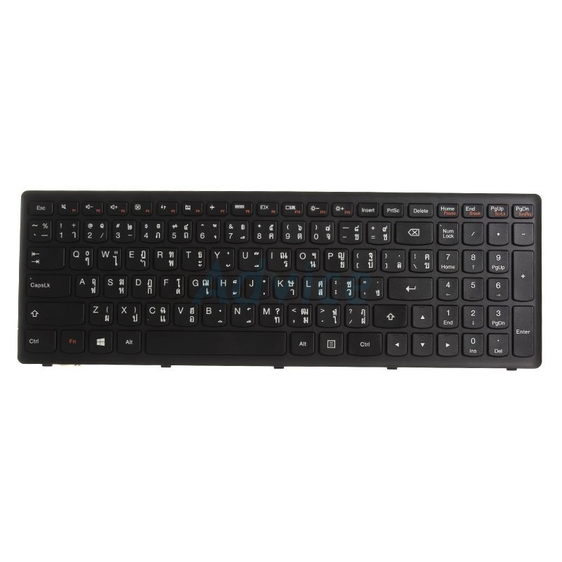 Keyboard LENOVO Ideapad S510 (Black) 'PowerMax' (สกรีนไทย-อังกฤษ)