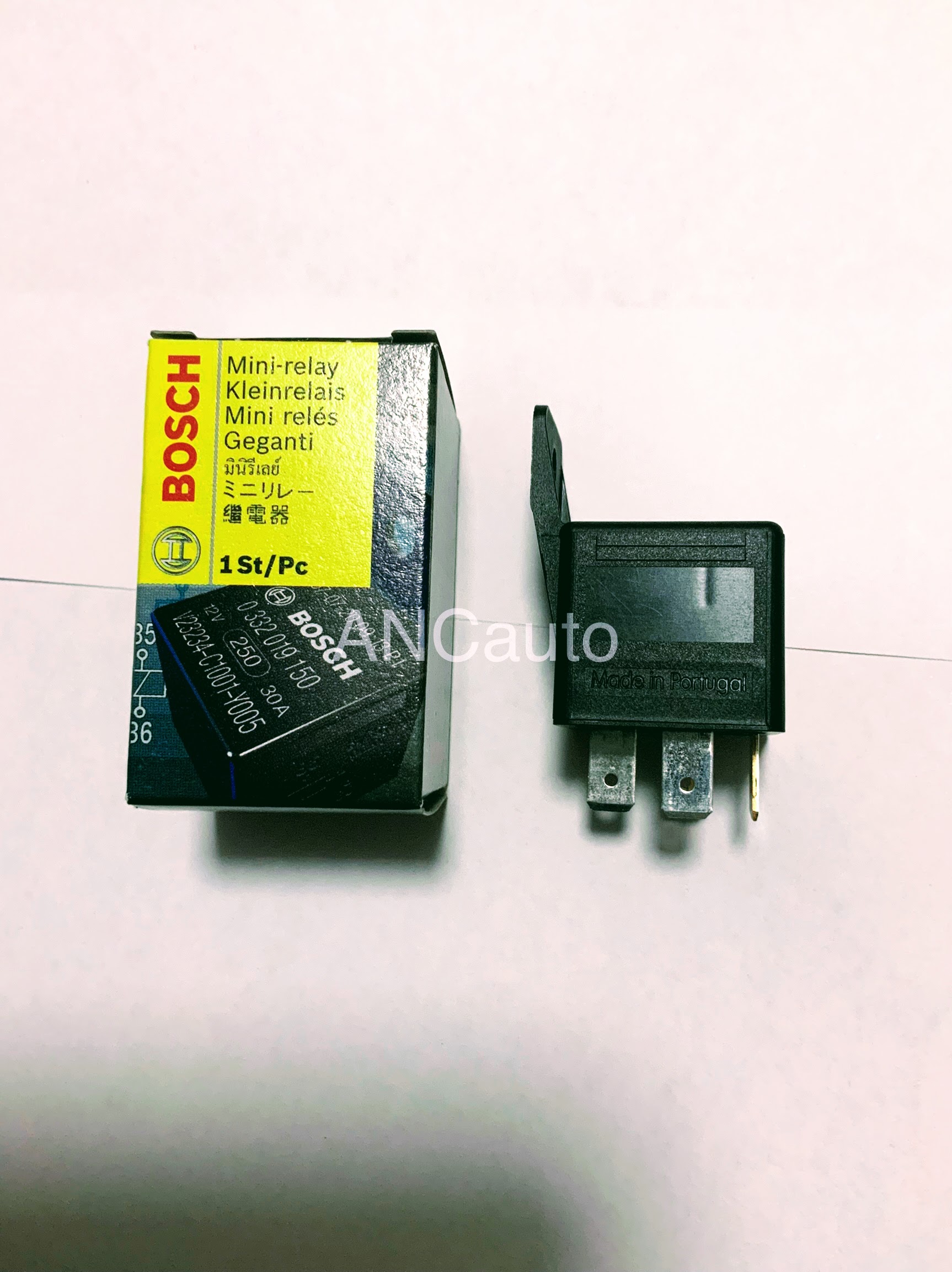 รีเลย์ 5ขา บอช แท้ รีเลย์ 12V รีเลย์ 5ขา รีเลย์ ไฟเลี้ยว ดีเลย์ 5ขา 12V