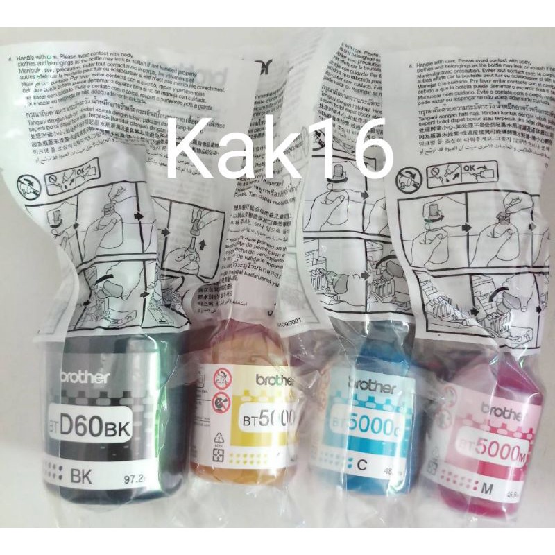 หมึก Brother รับประกัน แท้100 BTD60BK BT5000 หมึกเครื่องปริ้น hp หมึก ...