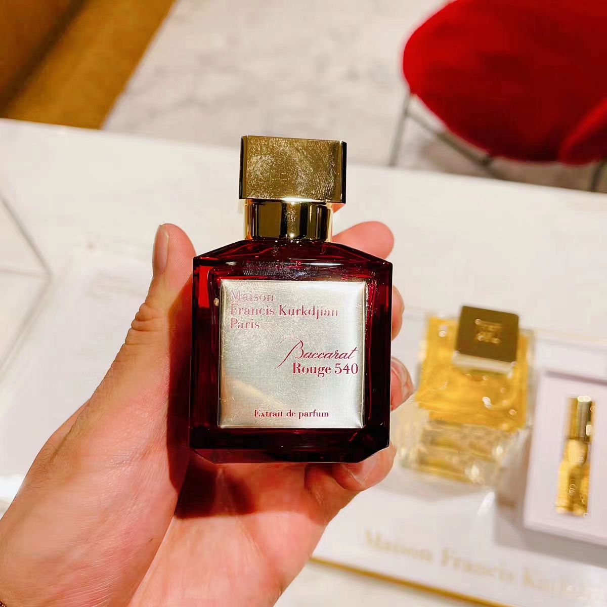 (น้ำหอมแบ่งขาย) Maison Francis Kurkdjian Baccarat Rouge 540 Extrait de ...