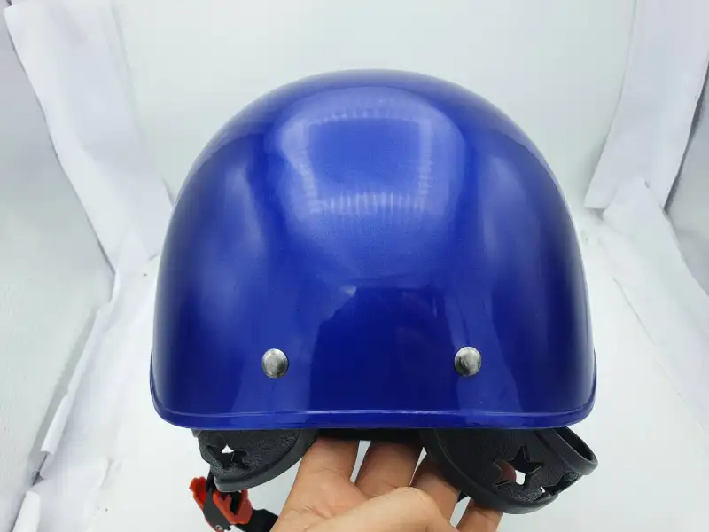 ภาพสินค้า( MC-LD -ใส ) หมวกกันน็อคครึ่งใบ หมวกมอเตอร์ไซค์ ครึ่งใบ มอก.369-2557 มีสีดำ,สีน้ำเงิน,สีแดง,สีเทา **หน้ากากสีใส** จากร้าน SS safety supply บน Lazada ภาพที่ 3