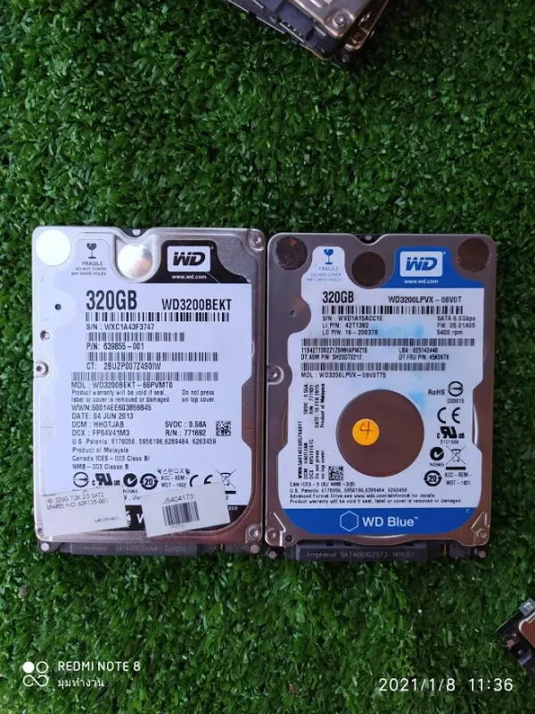 ภาพสินค้าHDD Notebook ฮาร์ดดิสก์โน๊ตบุ๊ก harddisk HDD โน๊ตบุ๊ก 2.5 มือสองคละยี่ห้อ 80g-160g-250g-320g-500g-64 จากร้าน ทับทิมกับพริกหยวก บน Lazada ภาพที่ 5