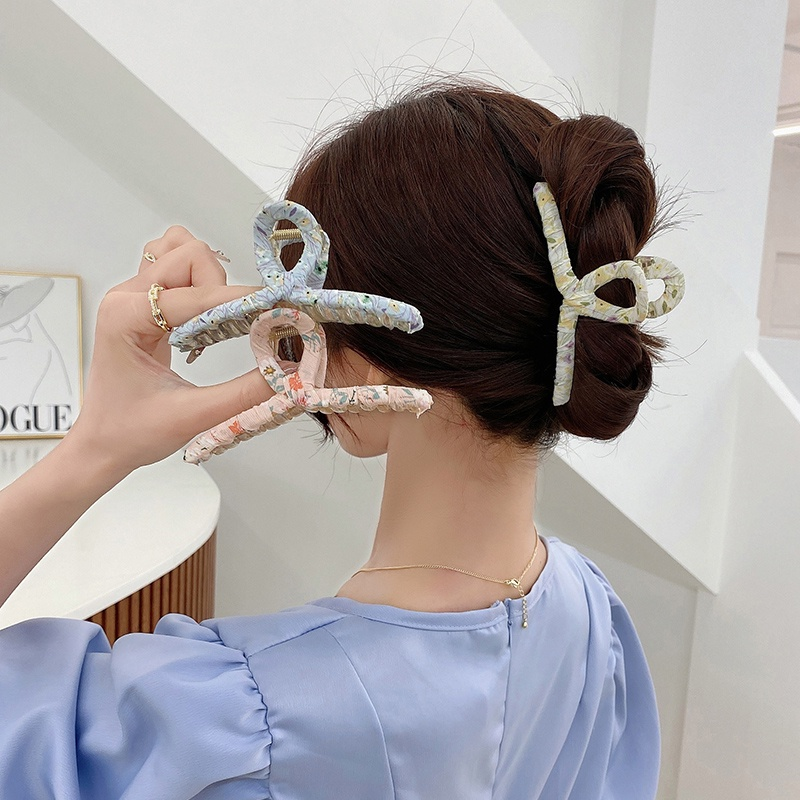 【ZEVER】Kẹp Tóc Hoa Hàn Quốc Đơn Giản Mới 2023
