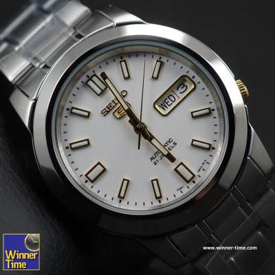 Winner Time นาฬิกา ข้อมือ ผู้ชาย SEIKO 5 Automatic รุ่น SNKK07K รับประกันบริษัท ไซโก ประเทศไทย เป็นเวลา 1 ปี