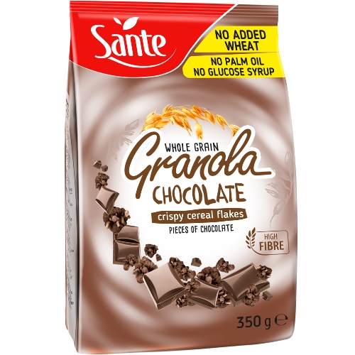 Sante Chocolate Cereal Granola ซานเต้ ซีเรียล กราโนล่า รสช็อคโกเแลต 350g.