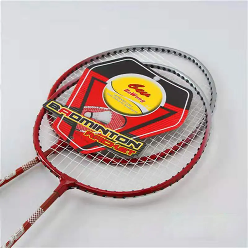 ภาพหน้าปกสินค้าBOWANG ไม้แบด ไม้แบดมินตัน Badminton Racket Streel (XB-599) 1 คู่ จากร้าน Huasheng Store บน Lazada