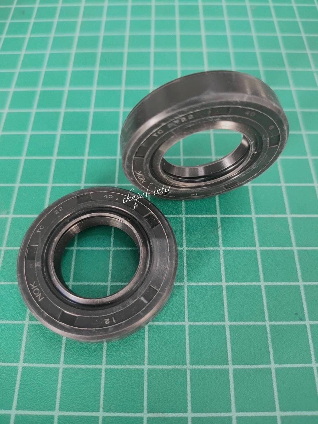 ekapab inter Samsung Oil seal + Ball bearing ชุด9 ซัมซุง ฝาหน้า รุ่น