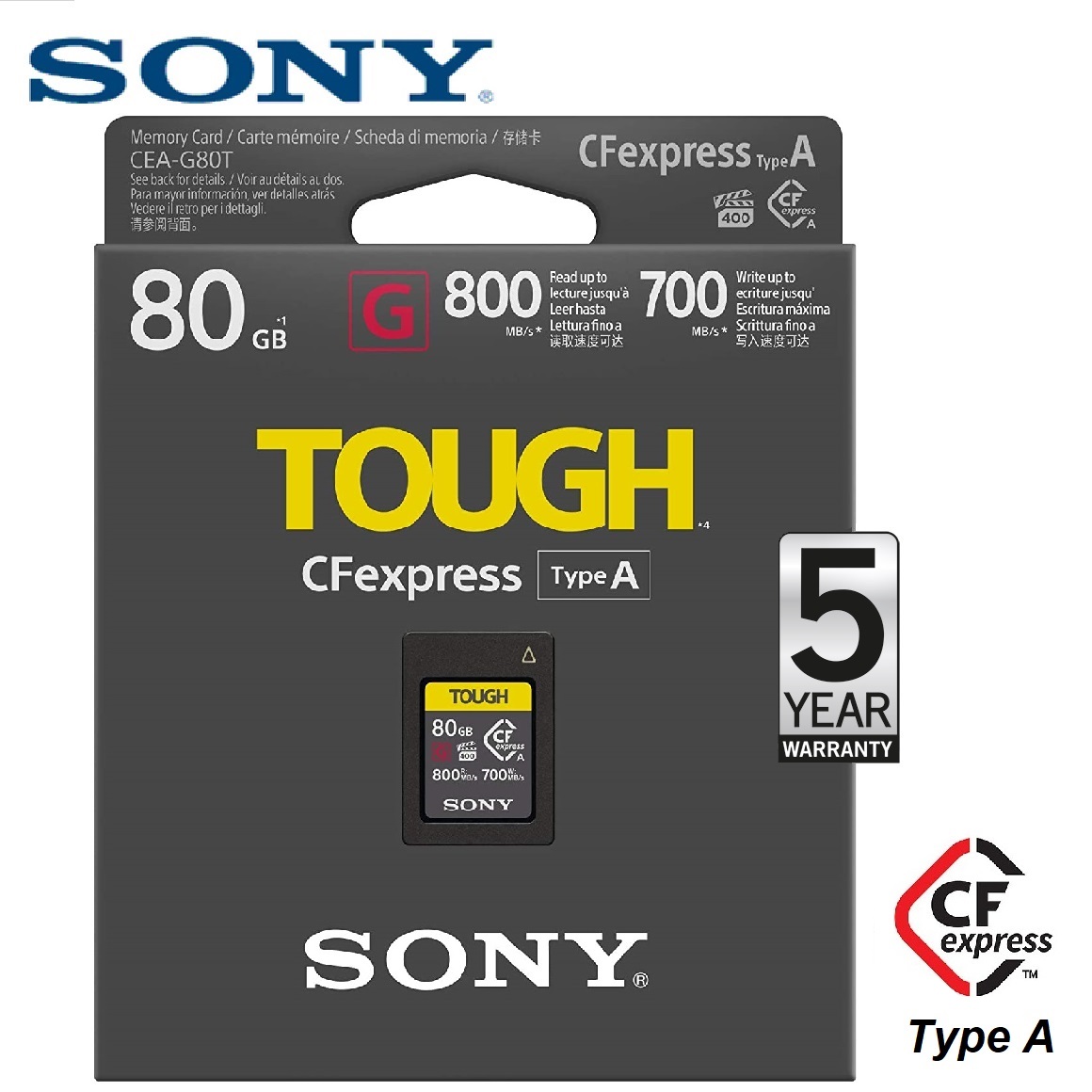 Sony 80GB CF Express  Type A TOUGH