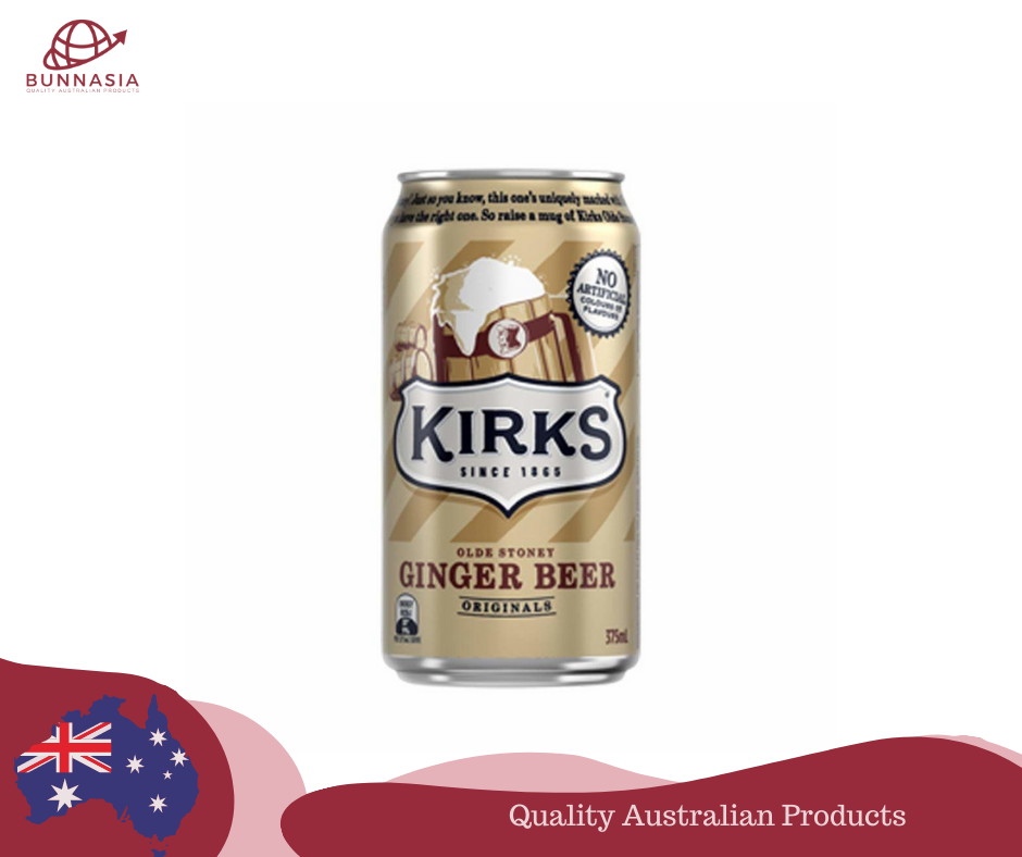 Kirks Old Stoney Ginger Beer Can 375ml