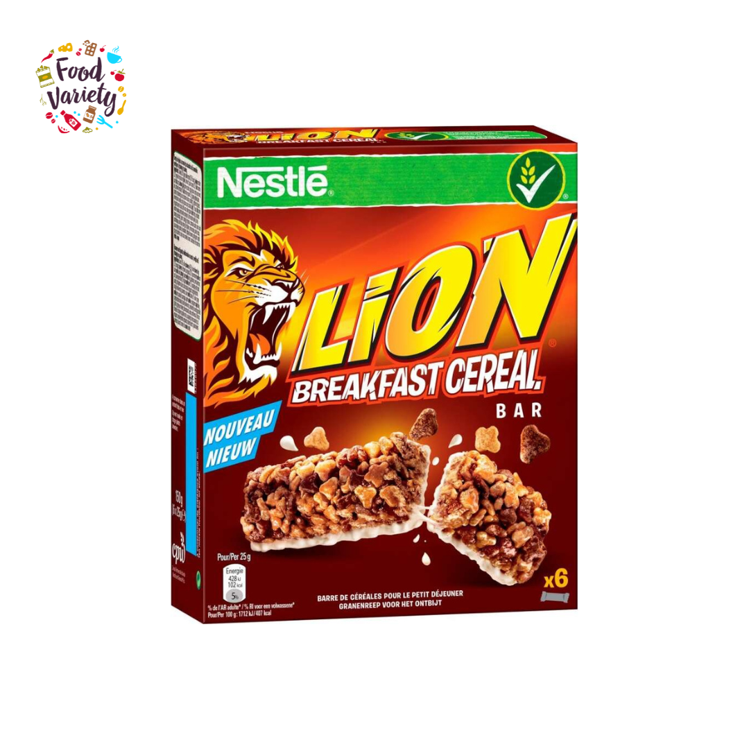[Best Before 31/MAR/2023] Nestle Lion Breakfast Cereal Bars [6 x 25g