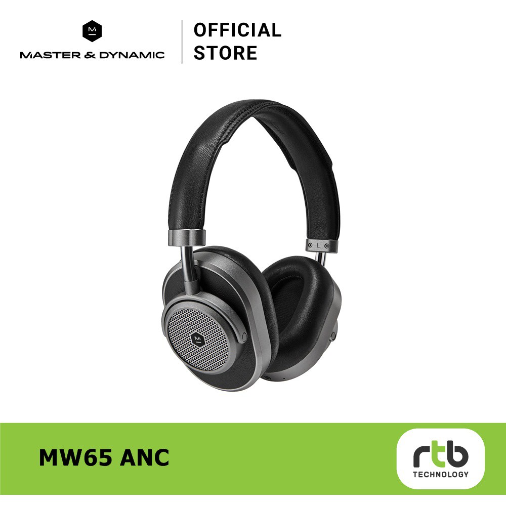 Master & Dynamic หูฟังไร้สาย รุ่น MW65 ANC Wireless Headphone - Black/Gunmetal