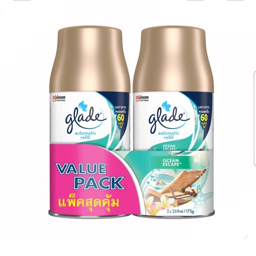 แพคคู่ราคาประหยัด Ocean Escape Glade® Automatic Spray Refill 2 pack