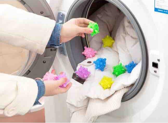 ลูกบอลป้องกันผ้าพันกันเวลาซักผ้า และเพิ่มแรงขยี้ในเครื่องซักผ้า รุ่น 5337 (ชุด10ชิ้น)