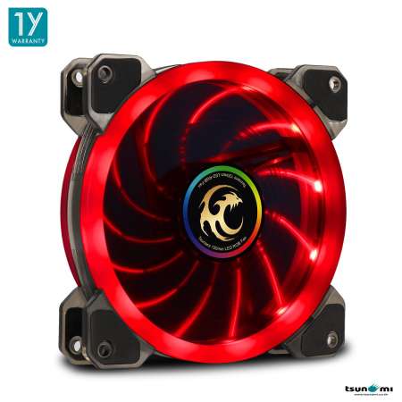 Tsunami Dual Ring+ Series RGB Cooling Fan X7