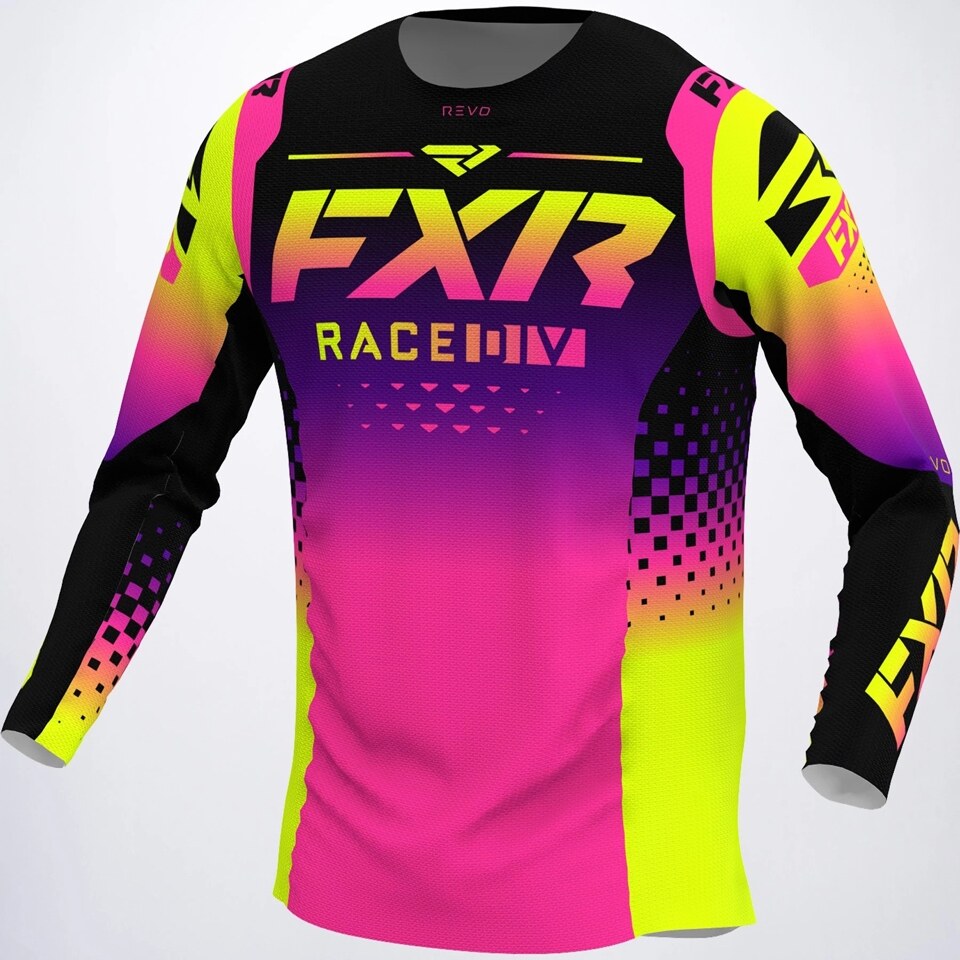 เกรด AAA Moto เสื้อ Fox Racing Jersey 4สีผู้ชายแขนยาวเสื้อเจอร์ซีย์
