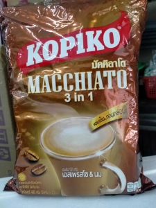 ภาพหน้าปกสินค้ากาแฟ KOPIKO มัคคิอาโต 3 in 1 24กรัมx20ซอง ที่เกี่ยวข้อง