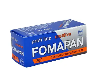 Fomapan 200 ฟิล์มขาวดำ 120 Profi Line Creative Black and White Film By Foma สำหรับกล้องถ่ายรูป
