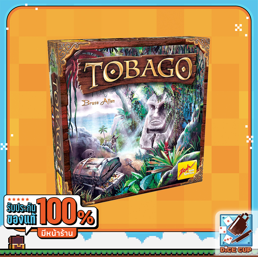 Dice Cup Tobago (German Version/English Rulebook Included) Board Game