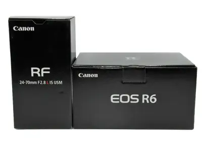 Canon EOS R6 21MP, 8K (BODY) + RF 24-70MM F/2.8L IS USM. WITH 2 YEARS WARRANTY