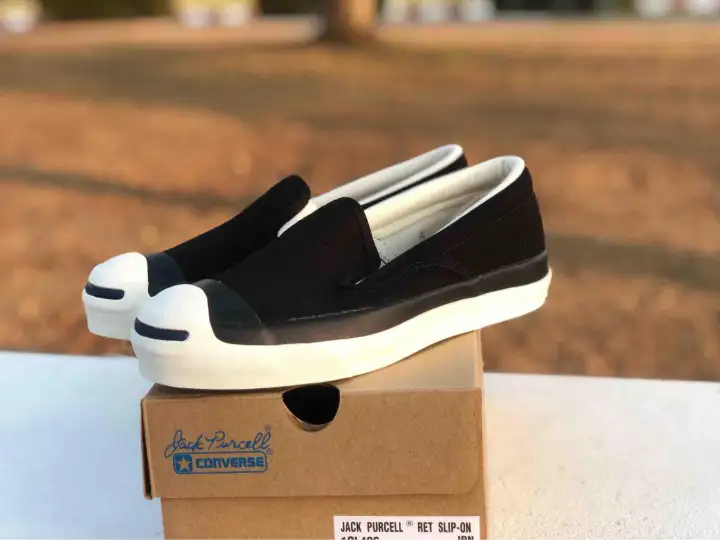 converse jack purcell ret slip on