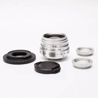โปรโมชั่น FUJIAN เลนส์มือหมุน Fujian 35mm 1.6 สำหรับกล้อง Canon ดีไหม