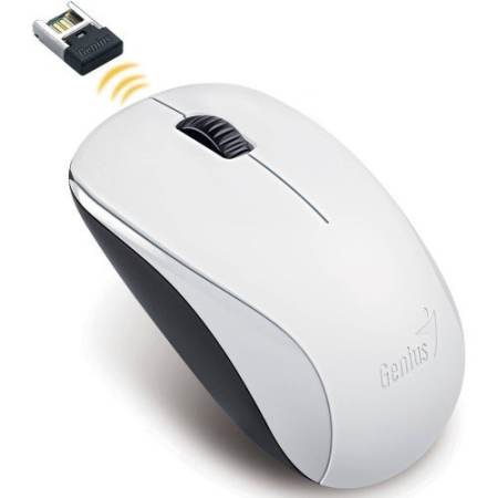 GENIUS เม้าส์ไร้สาย Wireless Mouse BlueEye NX-7000 (White)